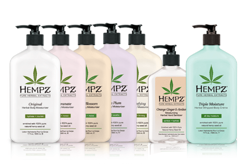 Moisturizing Hempz Body Lotions